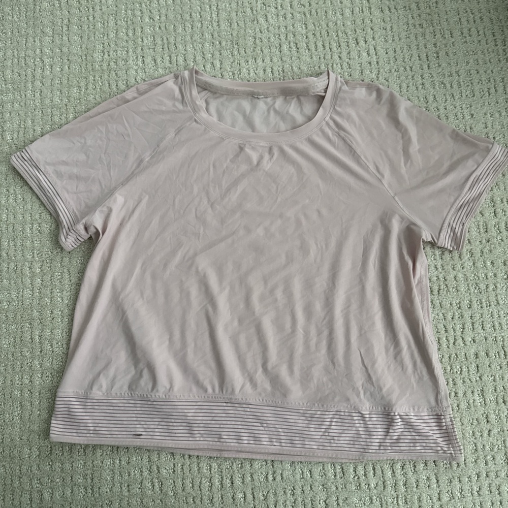 Lululemon Women's Pink Stride Top